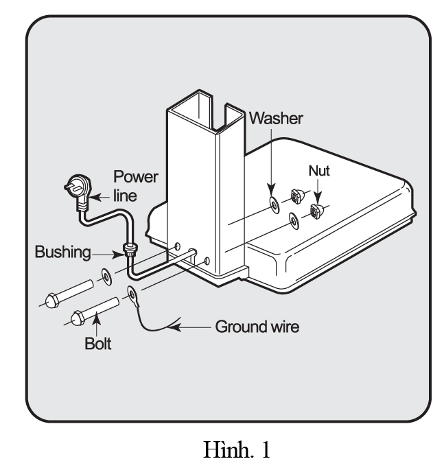 bước 1 cài đặt cân DB-1H